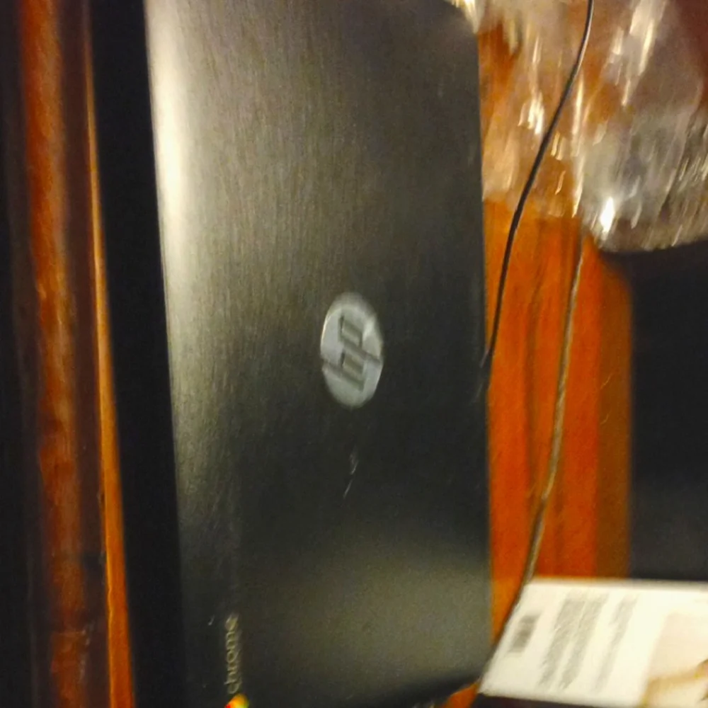 HP Chromebook - Sleek Black Design